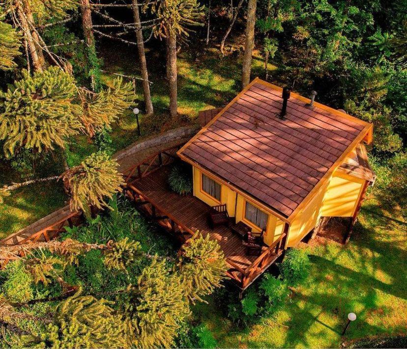 Villa Flor Ecoresort Nova Petropolis Buitenkant foto