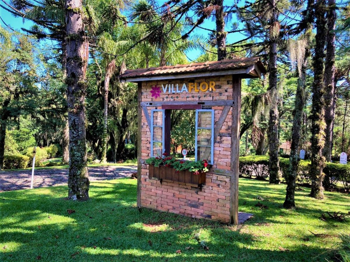 Villa Flor Ecoresort Nova Petropolis Buitenkant foto